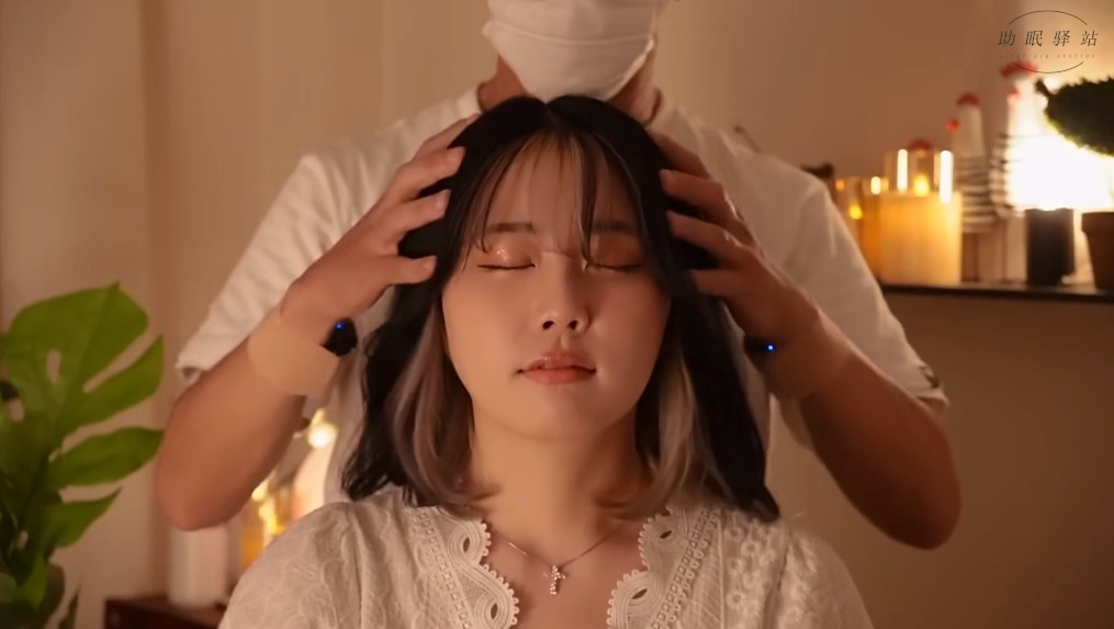 身临其境的深度按摩头皮助眠|The Barber Club插图