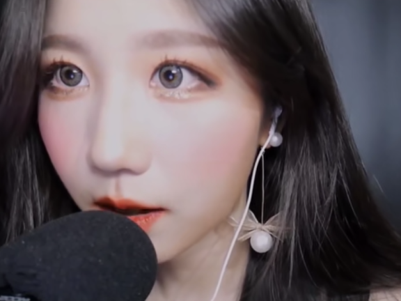 韩国小姐姐口腔音敲击音|Juny助眠