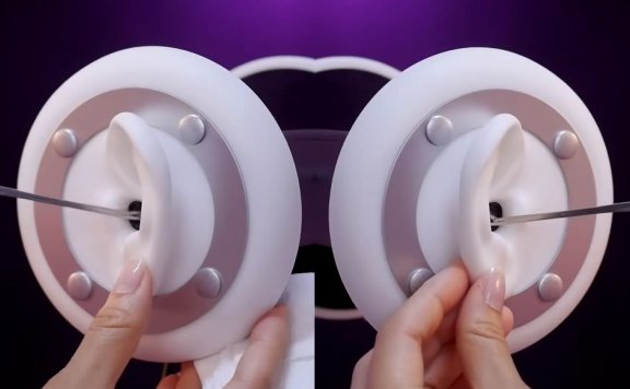 Blije助眠, 掏耳ASMR, 无人声双耳耳垢清洁体验。