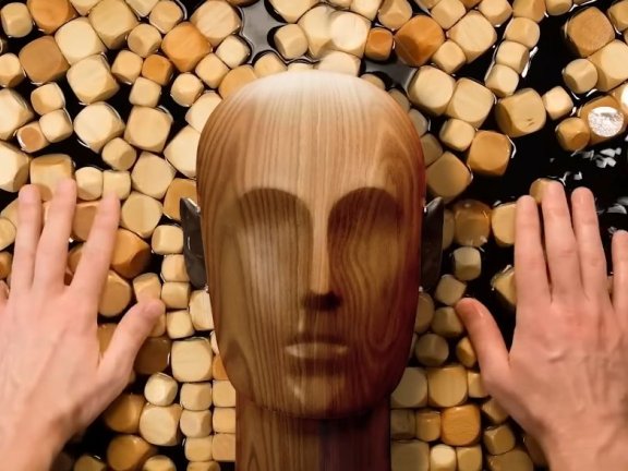 zeitgeist助眠｜木块在水中触摸发出多种触发音碰撞音